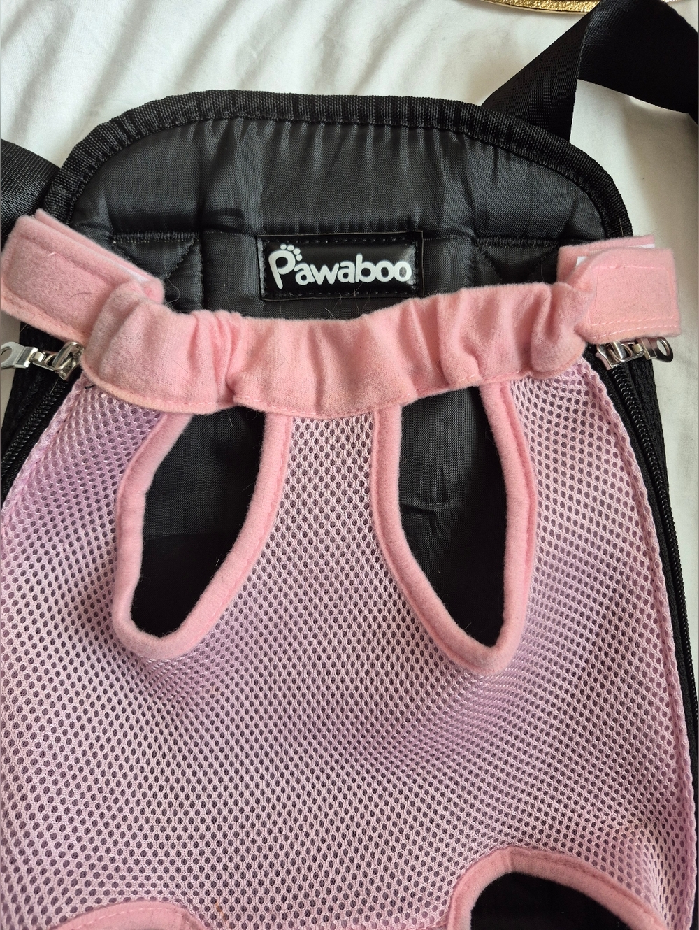 Pawaboo Pink Carrier Pet Backpack Travel Bag - Picture 2 of 4
